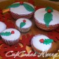 Cupcakes Marry Xmas allo yogurt.