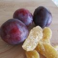Marmellata di Prugne Rosse e Zenzero Candito