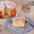 Torta di yogurt e pere