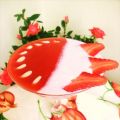 Dessert con le fragole e cioccolato bianco /[...]
