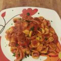 -Orecchiette alla diavola con pancetta-