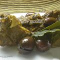 Agnello sardo con olive e finocchietto