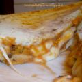 Focaccia ripiena alla parmigiana