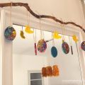 Ghirlanda di Pasqua con uova in pasta di sale