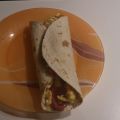 scrumbled eggs taco con avanzi!