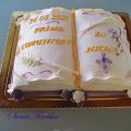 ♱♱Una torta libro per la comunione♱♱