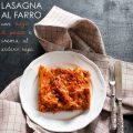 Lasagna al farro con ragù di pesce e crema al[...]