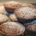 muffin all'acqua al cioccolato fondente