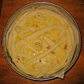 Torta salata con cipolla e salsiccia