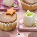 Muffin alle carote con caprini al sedano