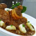 Ossibuchi alla fiorentina, gnocchi e porcini