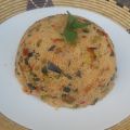 Couscous vegetariano in zuccotto