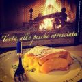 Torta alle pesche rovesciata