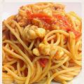 Spaghetti al ragu' di pescatrice e pomodorini[...]
