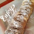 Strudel di mele e mirtilli