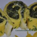 Rotolo di frittata agli spinaci