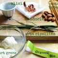 Pasta integrale al pesto di erba cipollina,[...]