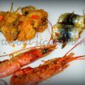 Trittico di mare: Gamberoni allo zenzero, Sarde[...]
