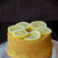 Chiffon cake al limoncello