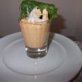 Cocktail in salsa aurora