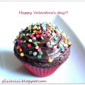 Muffin al cioccolato decorati