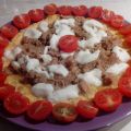 FRITTATA  RICCA CON SEITAN E MOZZARELLA