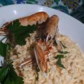 Risotto alla crema di scampi