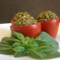 Pomodori ripieni di farro al pesto