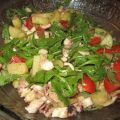 Antipasti - Insalata colorata di polpo e verdure