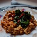 Crema di lenticchie e cime di rapa