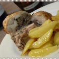 POLLO ALLE CASTAGNE DOLCI CON PATATE TARTUFATE