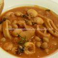 Zuppa con ceci, seppioline, anelli di totano e[...]