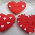 Biscotti a cuore di San Valentino