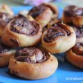 Girelle di sfoglia e nutella