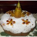 Torta di pere e mandorle al profumo di agrumi