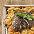 Rombo al forno con patate