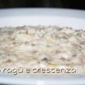 Risotto cremoso ragù e crescenza