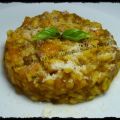 Risotto con zucca e lenticchie