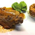 LEI: Pollo senapato con soufflè di broccolo