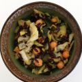 RISO NERO CON ZUCCHINE E CECI