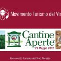 CANTINE APERTE 2012