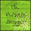 Award: The Versatile Blogger