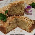 Torta alla panna con mandorle