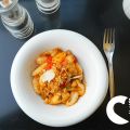 GNOCCHI CON PUNTARELLE E POMODORINI