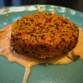 Burger di quinoa e patata americana