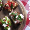 Bruschette ai tre gusti