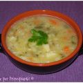 Minestra di verdura con orzo e farro