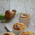 Soufflé ai porcini e Rosa Camuna