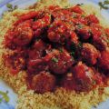 Polpettine di manzo e cous cous