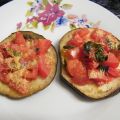 MEDAGLIONI DI MELANZANE AL FORNO